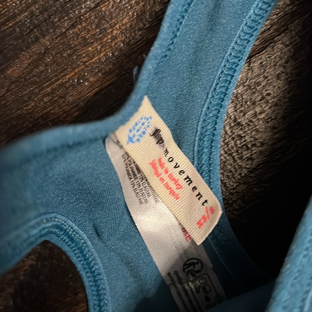 FP Movement Every Single Time Bra in Blue Teal - Picture 6 of 9